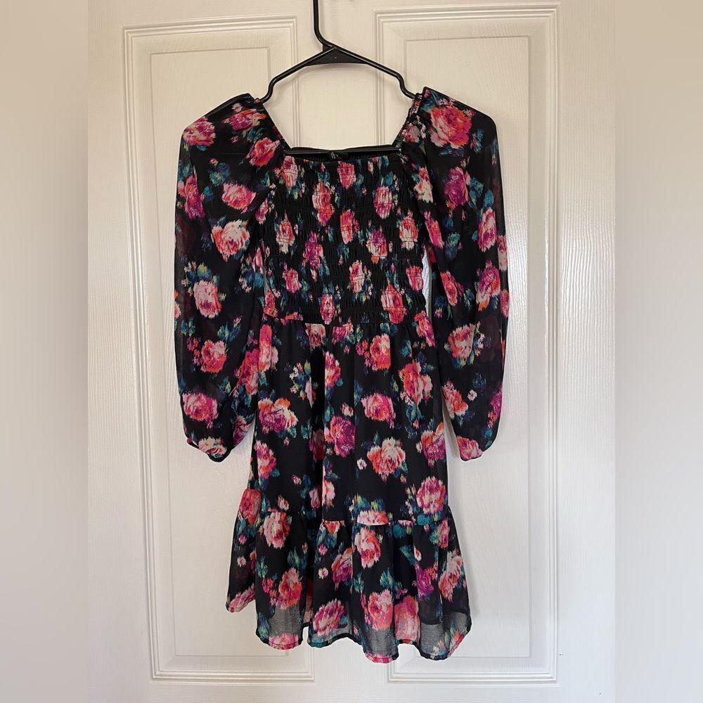 Art class floral dress size M 8